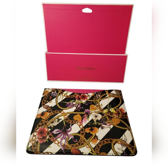 JUICY COUTURE 10" Tablet Pouch Carry Bag Luxury - Picture 2 of 9